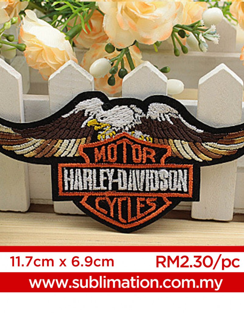 019 Embroidery Sticker